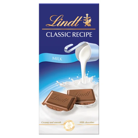Lindt Classic Recipe Milk 100g