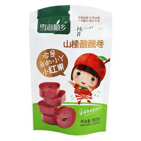 Xuehaimeixiang Xuehai Meixiang Rouleau aigre d'aubépine 160G