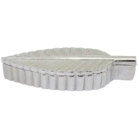 Fifty Five South Decorative Box Prato Plume Silver