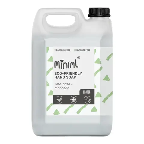 Miniml Hand Wash Lime Basil & Mandarin 5L