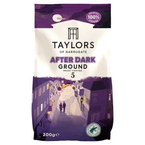 Taylors of Harrogate After Dark Ground Coffee 200g