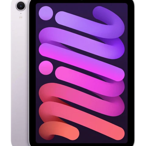 Apple iPad Mini (A17 Pro): 8,3 Zoll Liquid Retina Display, 128 GB, WiFi 6E, 12 MP Front-/12 MP Rückkamera, Touch ID, Ganztägige Batterielaufzeit - Lila