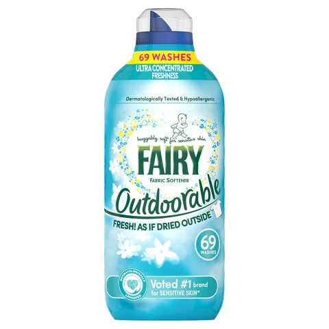 Fairy Outdoorable Fabric Conditioner 69 Washes, For Sensitive Skin