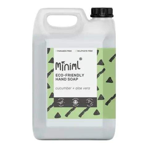 Miniml Hand Wash Cucumber & Aloe Vera 5L