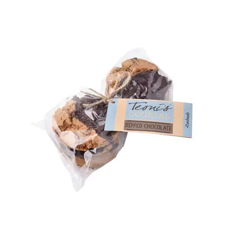 Teoni's Dipped Chocolate Chip Cookies 300g