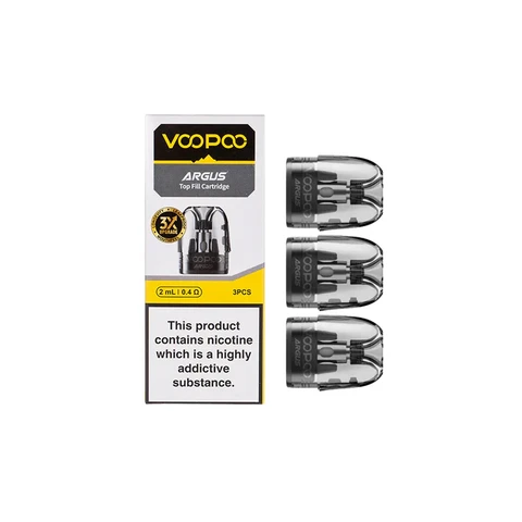 VooPoo Argus Top Fill Replacement Pod / 0.4ohm / 2ml / 3PK