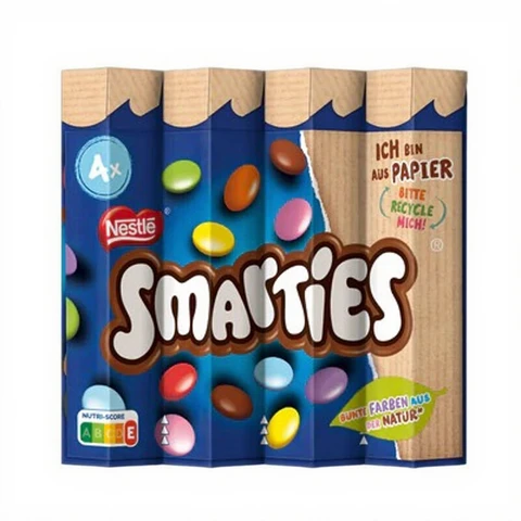 Smarties Schokolinsen Multipack 4 x 34g