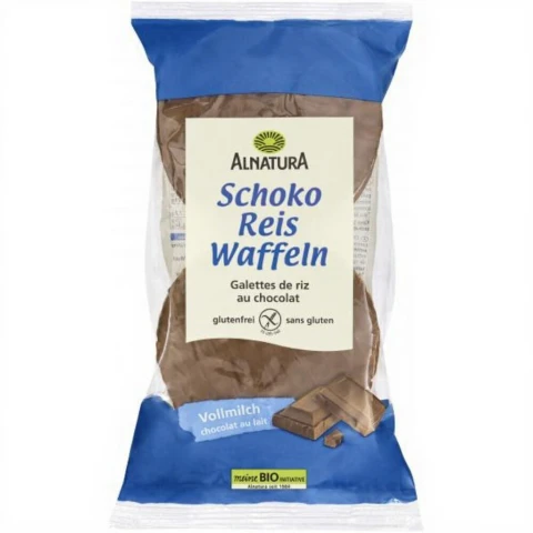 Alnatura Bio Schoko-Reiswaffeln Vollmilch 100 g
