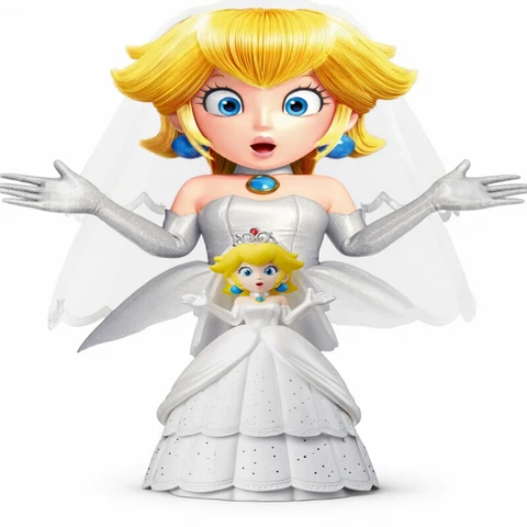 Nintendo AMIIBO: Super Mario Odyssey - Peach (Wedding) (Multi)