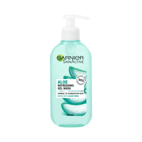 Garnier Natural Aloe Extract Gel Wash Normal Skin 200ml