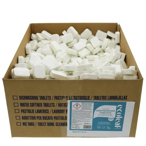 Ecoleaf by Suma Dishwasher Tablets Classic Citrus Scented 500 Tabs