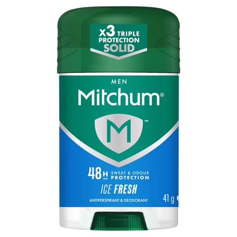 Mitchum Men Triple Odor Defense 48HR Protection Ice Fresh Anti-Perspirant & Deodorant 41g