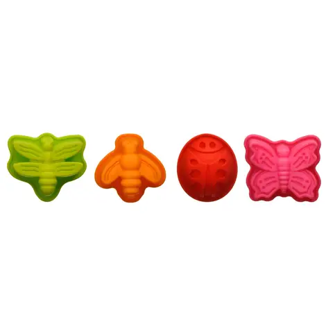 Essentials by Premier Silicone Set Of Four Mini Cake Moulds