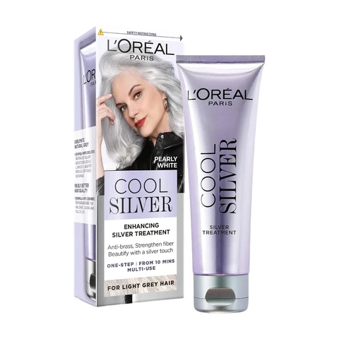 L'Oréal Paris Cool Silver Enhancing Silver Treatment Pearly White 114ML