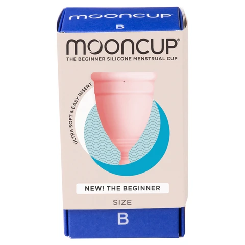 Mooncup the Beginner Ultra Soft & Easy Insert Silicone Menstrual Cup Size B