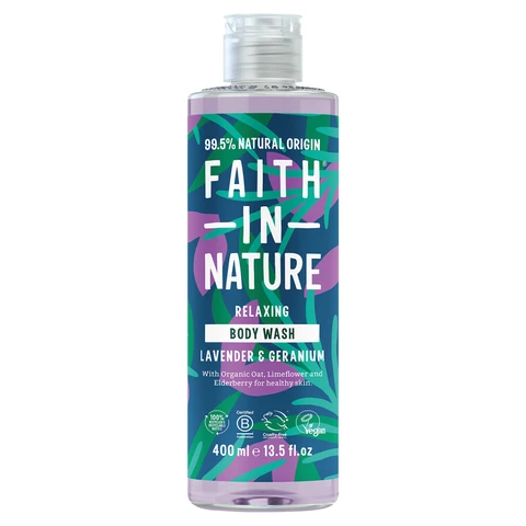 Faith In Nature Lavender & Geranium Body Wash 400ml