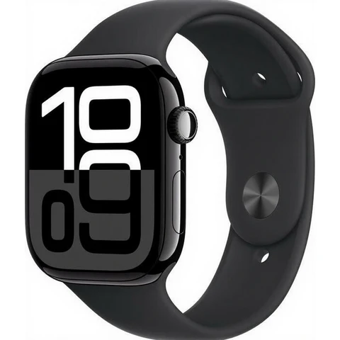 Apple Watch Series 10 GPS + Cellular 46 mm Aluminium Diamond Black