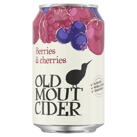 Old Mout Berries & Cherries 4% 4X330ml