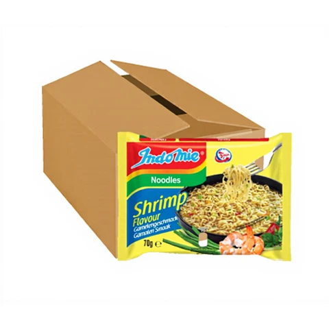 Indomie Noodle Garnaal 8x(5x70g) 1doos