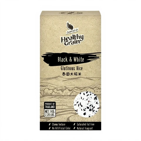 Schwarz-Weiß-Klebreis, 1kg