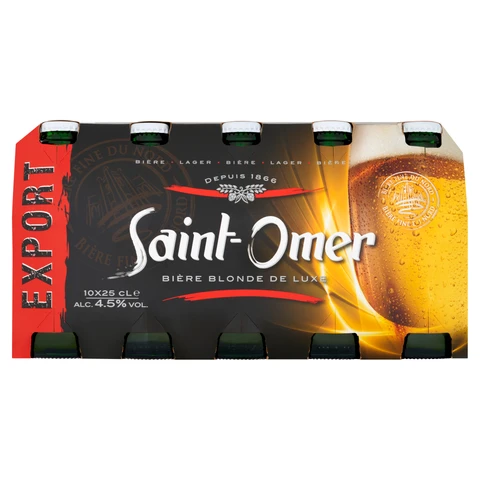 Saint-Omer Export Lager 10 X 25cl