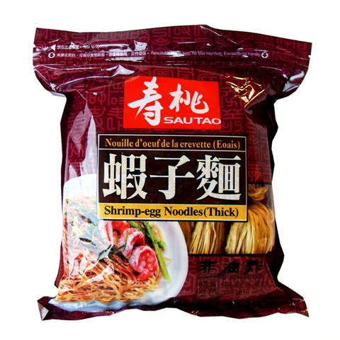 Nouilles aux crevettes grossières Shoutao 454g
