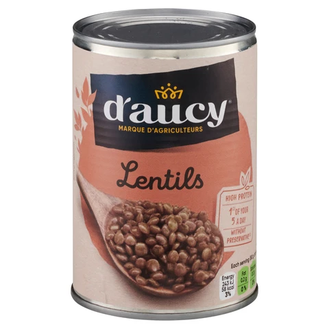D'Aucy Lentils 400g