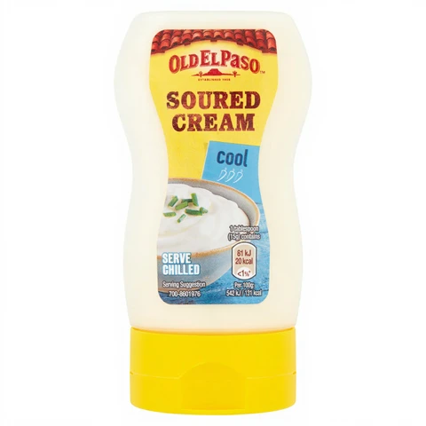Old El Paso Cool Soured Cream Topping 230g