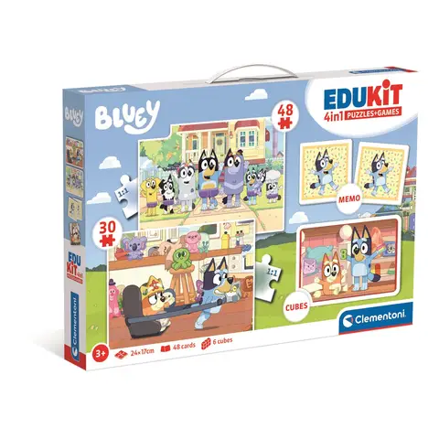 Clementoni Bluey 4 in 1 Edukit