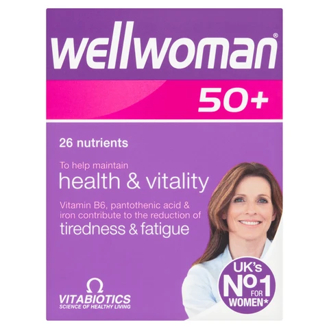 Vitabiotics Wellwoman 50 Plus Daily Wellness Support Tablets - 30 Tablets