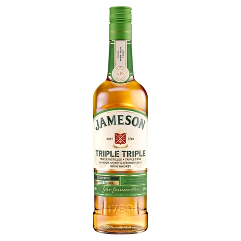 Jameson Triple Triple 70cl (Abv 40%)