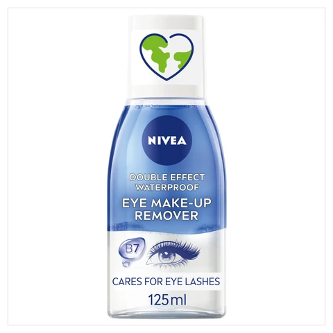Nivea Daily Essentials DOUBLE EFFECT Eye Make Up Remover 125 ml