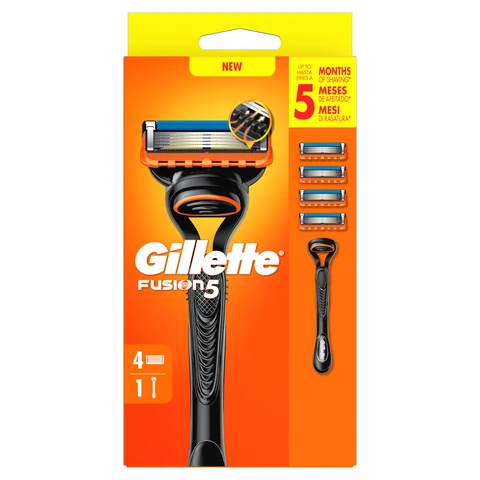 Gillette Fusion5 Men's Razor - 4 Blades