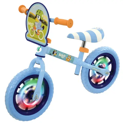 Bluey 12inch Balance Bike with Light Up Wheels