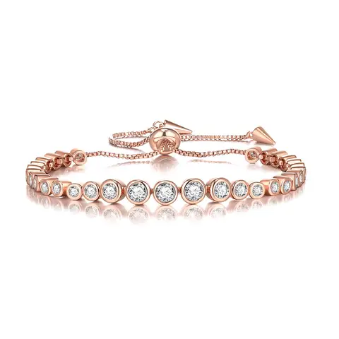 Ever Faith Classic Tennis Bracelets 2-4MM Cubic Zircon Bracelet