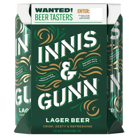 Innis & gunn Lager - 4.6% 4X440ml