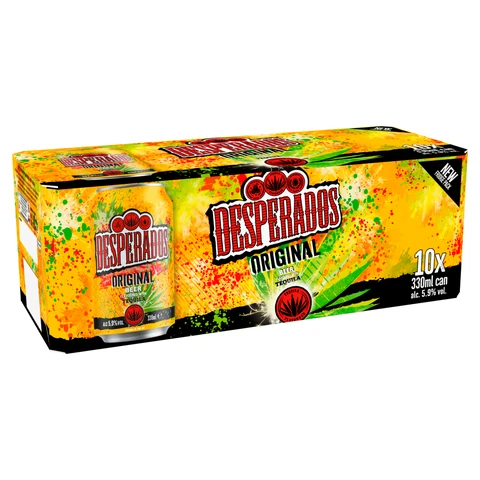 Desperados 10Pk Can - 5.9% 10X330ml