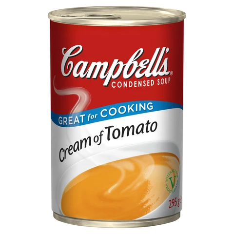 Campbells Condensed Cream of Tomato Soup 295g