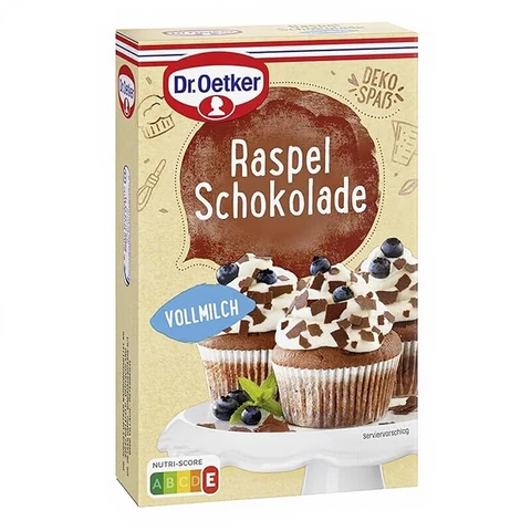 Oetker Milk Chocolate Flakes 100 g