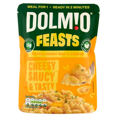 Dolmio Feasts Cheesy Mac & Cheese Pasta 250g