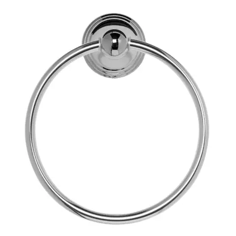 Croydex Westminster Hand Towel Ring Wall Mounted Chrome