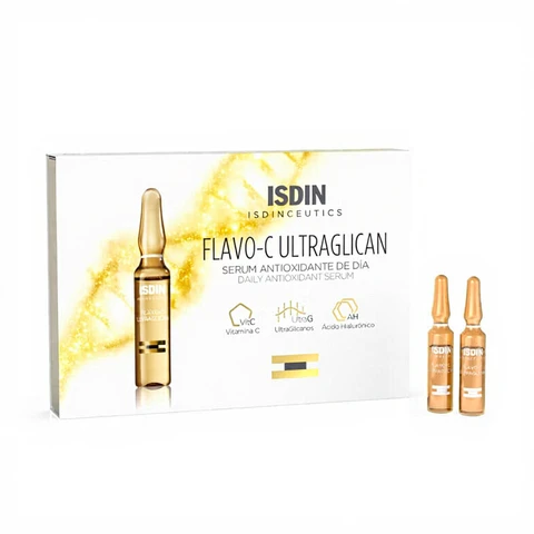 Isdin ISDINCEUTICS flavo-c ultraglican ampullen 30 x 2 ml