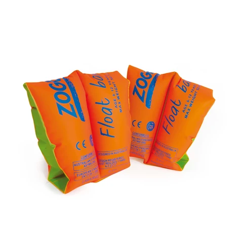 Zoggs Float Bands Swimming Pool Armbands Bright Orange 