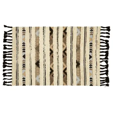 Bosie Rug Jango Tribal Rectangle Natural/Black 120x180cm