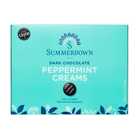 Summerdown Dark Chocolate Peppermint Creams 200g