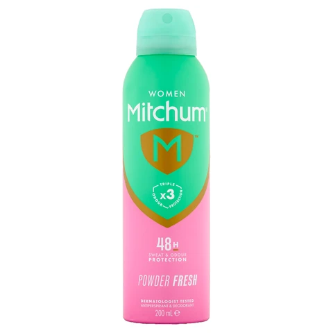 Mitchum Women Powder Fresh Antiperspirant & Deodorant 200ml