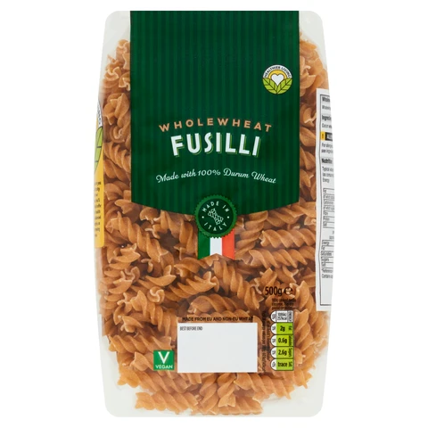 Morrisons Wholewheat Fusilli 500g