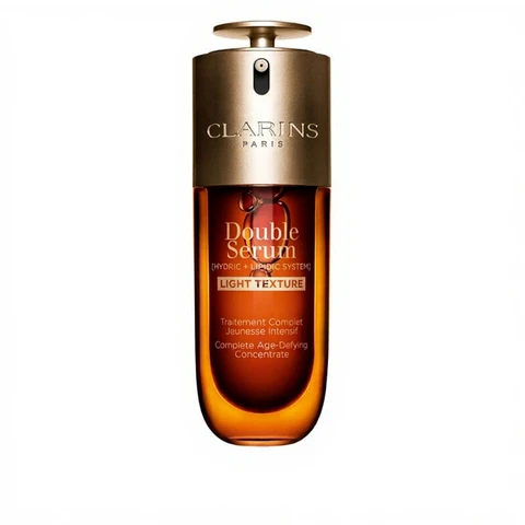 Clarins DOUBLE SERUM Leichte Textur Anti-Aging-Konzentrat 50 ml