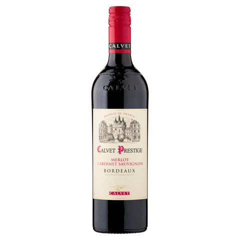Calvet Prestige Merlot Cabernet Sauvignon 75cl