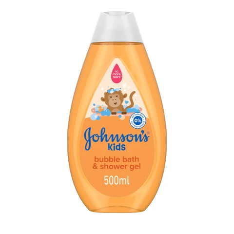 Johnson's Bubble Baby Bath & Shower Gel 500ml